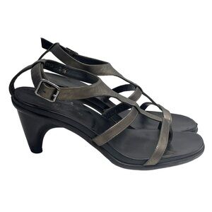 Donald J Pliner Y2K Size 8 Temira Metallic Sandals Formal Party